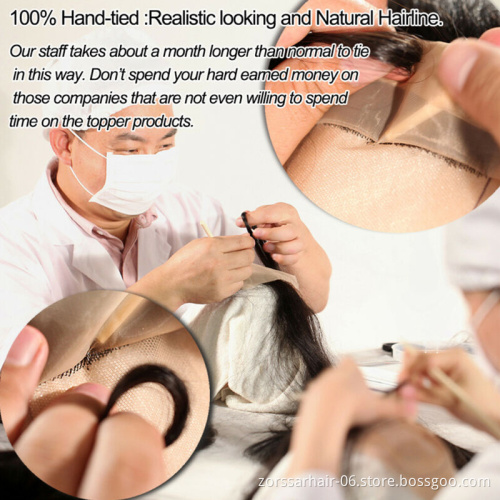 Wholesale mink brazilian hair natural color toupee blonde human hair toppers for women human hair